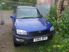 Toyota Rav 4 VX - S565 BFS Date of registration: 13.11.1998 1998cc, petrol, 4 speed auto, blue