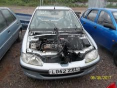 Peugeot 106 Independence - LD52 ZXL Date of registration: 28.10.2002 1124cc, petrol, manual,