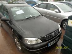 Vauxhall Astra SXI 16V - WK51 WBW Date of registration: 01.09.2001 1598cc, petrol, manual, black