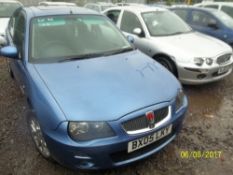 Rover 25 SI 84 - BX05 LKY Date of registration: 01.03.2005 1396cc, petrol, manual, blue Odometer