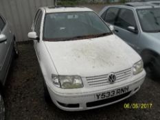 Volkswagen Polo Match - Y533 RNH Date of registration: 01.03.2001 1390cc, petrol, manual, white