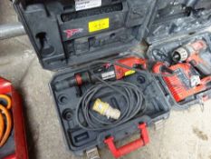 Milwaukee hammer drill 110v