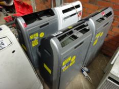 4 Gree air conditioning units 240v