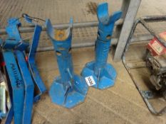 2 pipe reel stands