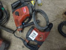 2 Hilti breakers 110v