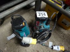 2 Makita routers 110v