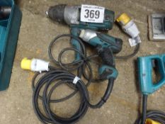 Makita 110v impact gun and drill