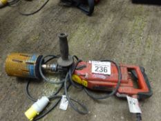 Hilti DD loom drill 110v