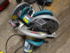 3 Makita circular saws