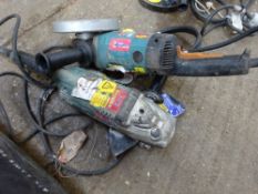 2 Makita angle grinders 110v