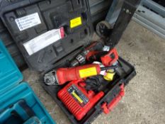 Milwaukee 110v angle grinder and cordless drill