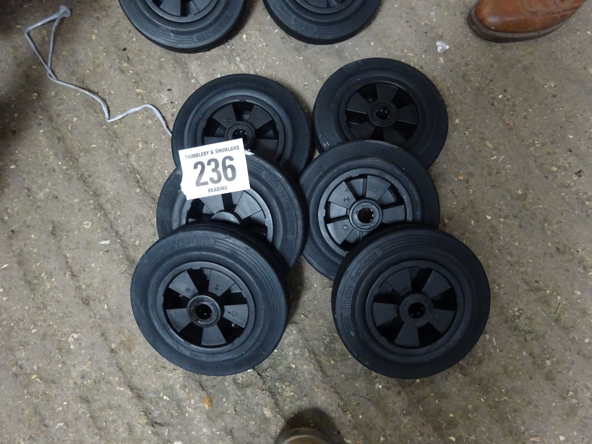 6 trolley wheels