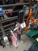 Longyear drill stand