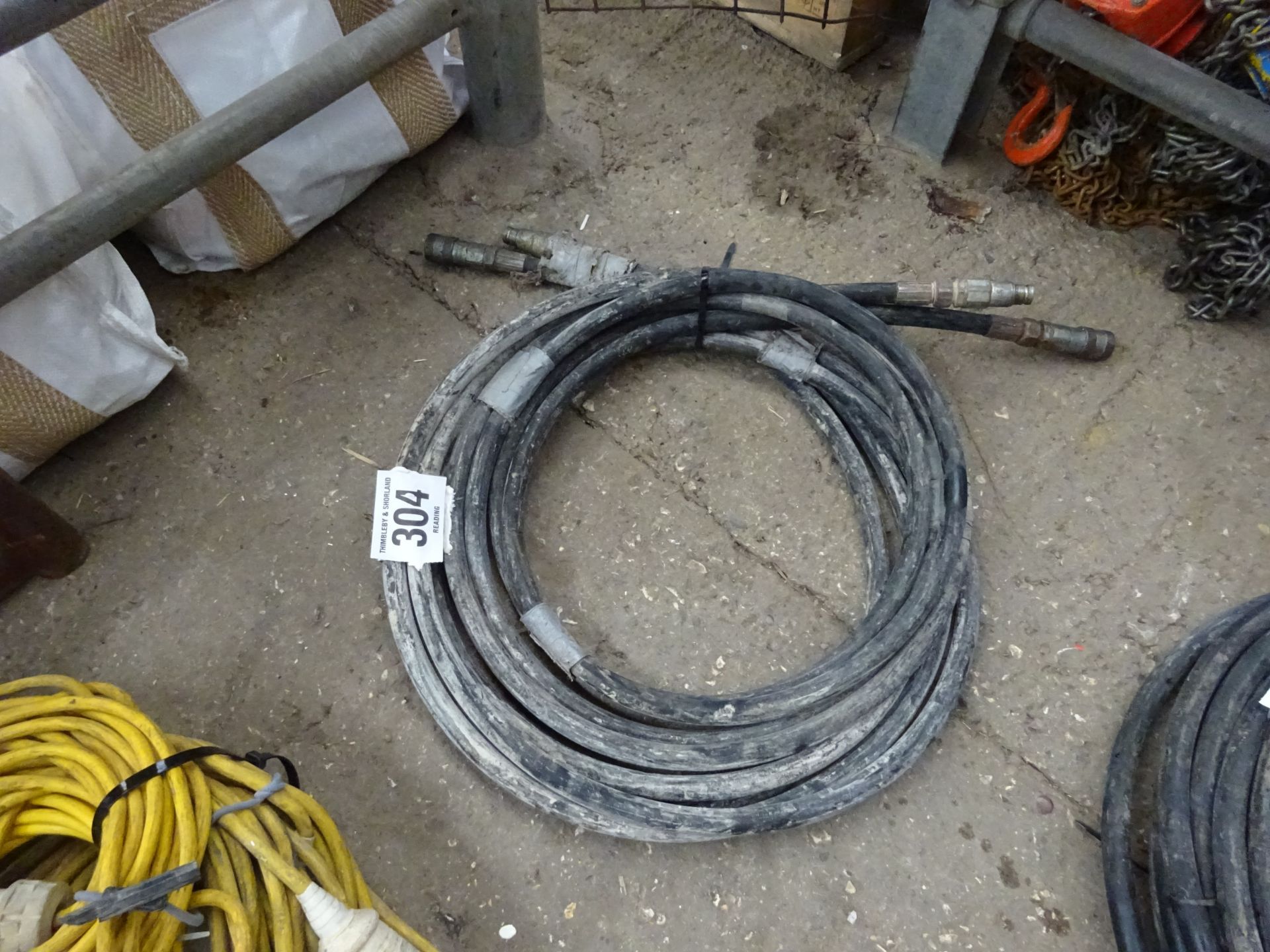 Set of hydraulic hose