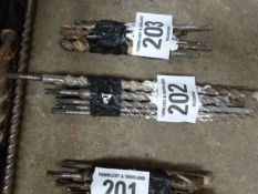 Assorted drill bits, chisels etc