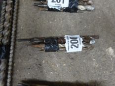 Assorted drill bits, chisels etc