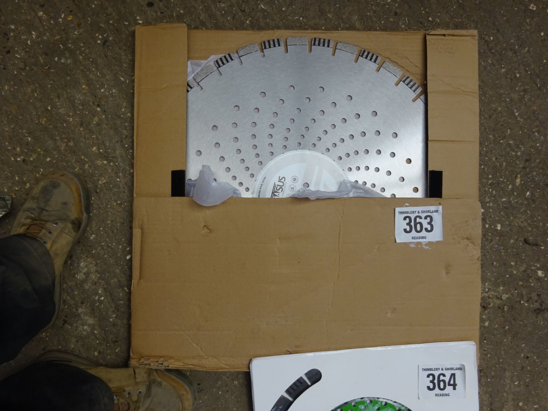 New Pegasus 600mm floor saw diamond blade