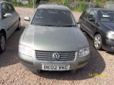 Volkswagen Passat SE 20V Turbo - DE02 VKC Date of registration: 16.05.2002 1781cc, petrol, manual,