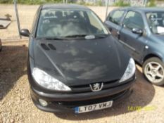 Peugeot 206 Look - LT07 VMJ Date of registration: 07.05.2007 1360cc, petrol, manual, black