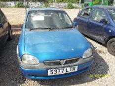 Vauxhall Corsa Breeze 16V - S377 LTR Date of registration: 11.12.1998 1199cc, petrol, manual, blue