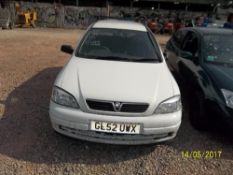 Vauxhall Astra Envoy DTI Car derived van - GL52 UWX Date of registration: 13.01.2003 1686cc, diesel,