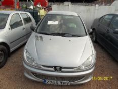 Peugeot 206 XSI - Y766 TRV Date of registration: 31.05.2011 1587cc, petrol, manual, silver