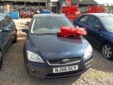 Ford Focus Sport - NJ56 OCV Date of registration: 04.09.2006 1798cc, petrol, manual, blue Odometer