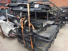 Pallet of cab guards