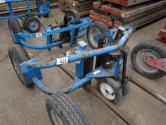 Rough terrain pallet truck