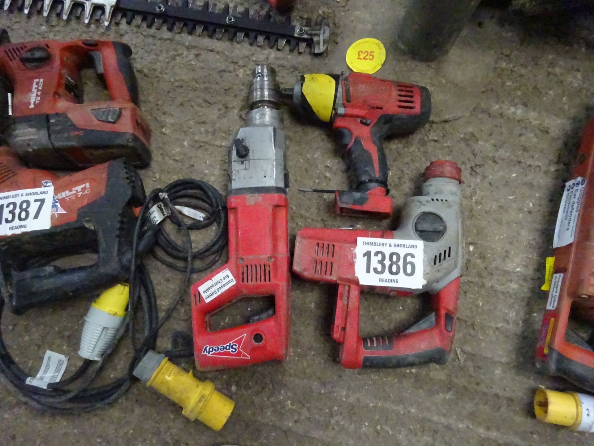 3 Milwaukee drills