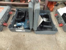 2 Bosch pneumatic hammer drills