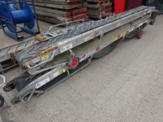 2 no 4.4m Shifta conveyors 110v