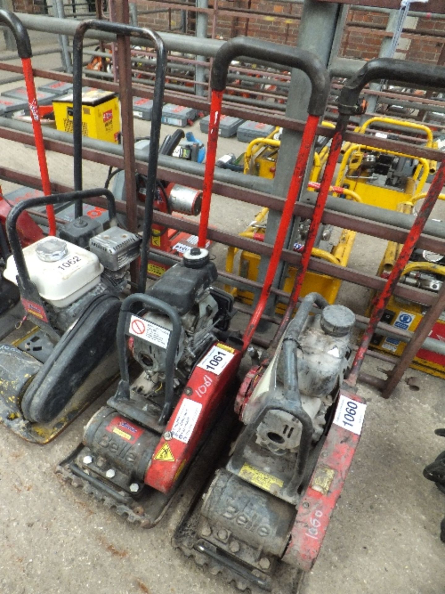 Belle petrol plate compactor