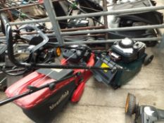 Harrier 41 key start mower