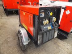 Miller Big Blue 400X towed weldergen RMP