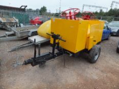 Trailer mounted steam cleaner