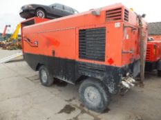 Ingersoll Rand 12/235 compressor (2007) 6656 hrs - turns over, tries to makes air, low fuel