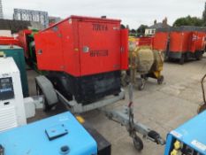 Genset MG70SS-P trailer mounted generator, fuel issue