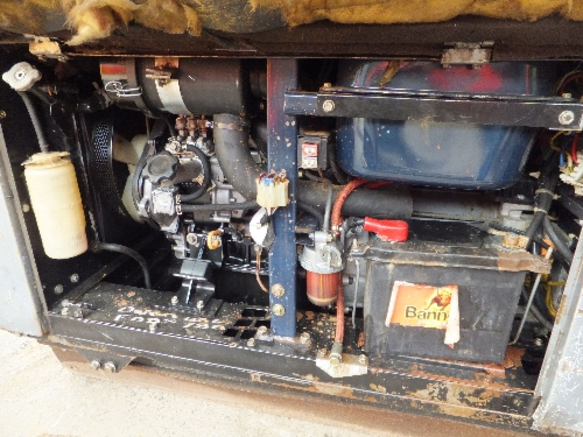 Honda diesel skid mounted 2800 welder generator - Image 2 of 2