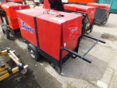 Pramac P11000 generator Runs, no power