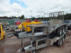 Ifor Williams 2.7tonne plant trailer