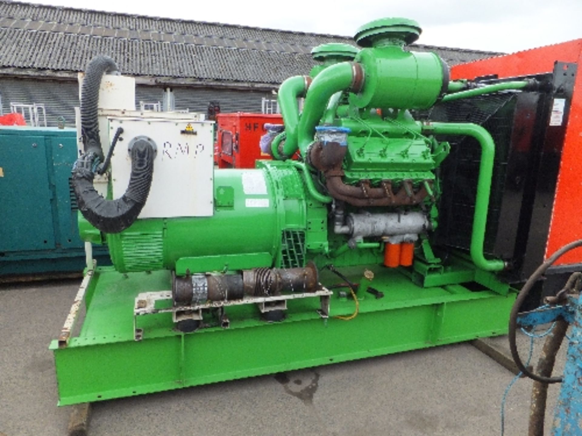 Perkins 500kva generator, 10593 hrs, RMP