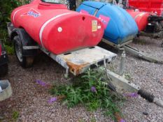 Western single axle poly water bowser MA0047799