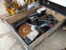 Pallet of engine parts