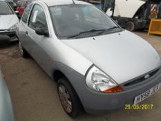 Ford KA Studio - HY58 JCX Date of registration: 09.09.2008 1297cc, petrol, manual, silver Odometer