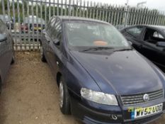 Fiat Stilo JTD Active - WV52 UOD Date of registration: 24.09.2002 1910cc, diesel, manual, blue