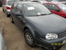 Volkswagen Golf SE - Y219 CKL Date of registration: 25.06.2001 1598cc, petrol, manual, grey Odometer