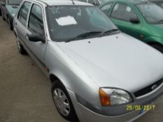 Ford Fiesta LX Zetec - Y779 UOT Date of registration: 19.03.2001 1242cc, petrol, manual, silver