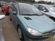 Peugeot 206 SW XT Estate - WK52 NXG Date of registration: 28.11.2002 1360cc, petrol, manual, green