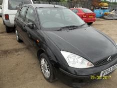 Ford Focus LX - BT53 ZGA Date of registration: 10.12.2003 1596cc, petrol, manual, black Odometer